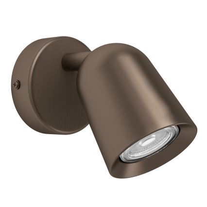 Eglo - Vægspot 1xGU10/5W/230V i bronze