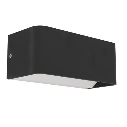 Eglo - LED RGBW dæmpbar udendørs vægarmatur LED/10W/230V 2700-6500K IP55 sort