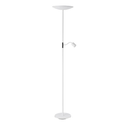 Eglo - Dæmpbar LED-gulvlampe LED/26,5W/230V + LED/4W hvid