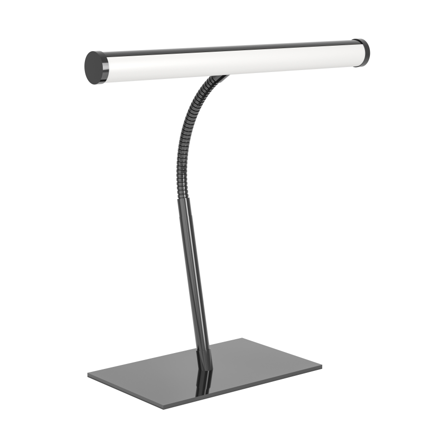Eglo - LED-dæmpbar berøringsbetjent bordlampe LED/5W/230V 2700/4000/6500K sort krom