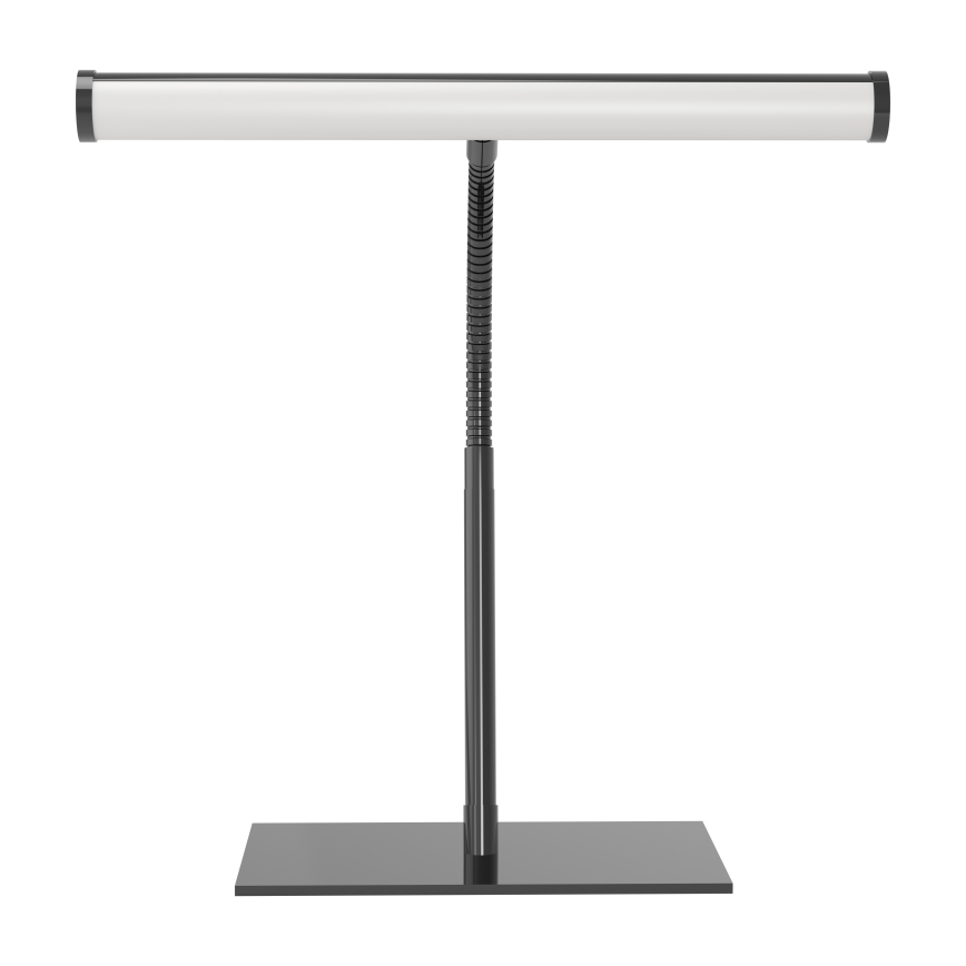 Eglo - LED-dæmpbar berøringsbetjent bordlampe LED/5W/230V 2700/4000/6500K sort krom