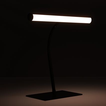 Eglo - LED-dæmpbar berøringsbetjent bordlampe LED/5W/230V 2700/4000/6500K sort krom