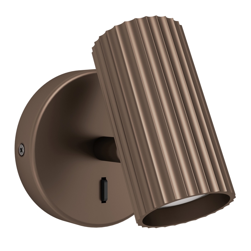 Eglo - Vægspot 1xGU10/5W/230V brun