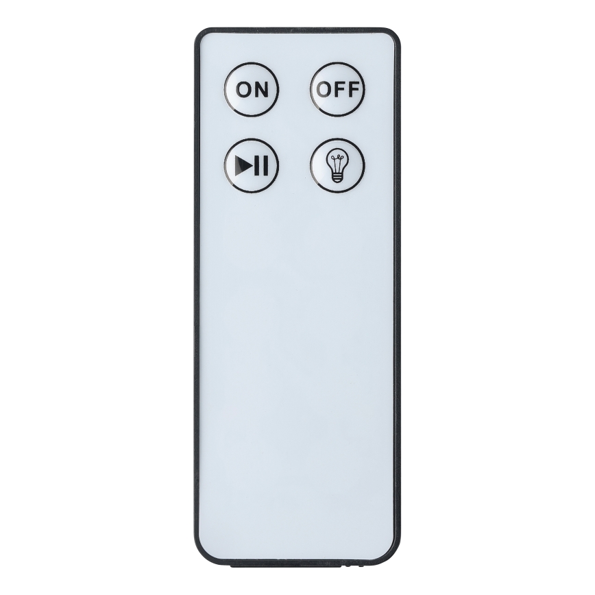 Eglo - Sæt med 3 stk. RGB LED-udendørslamper, 1 W/230 V, IP44, sort + fjernbetjening