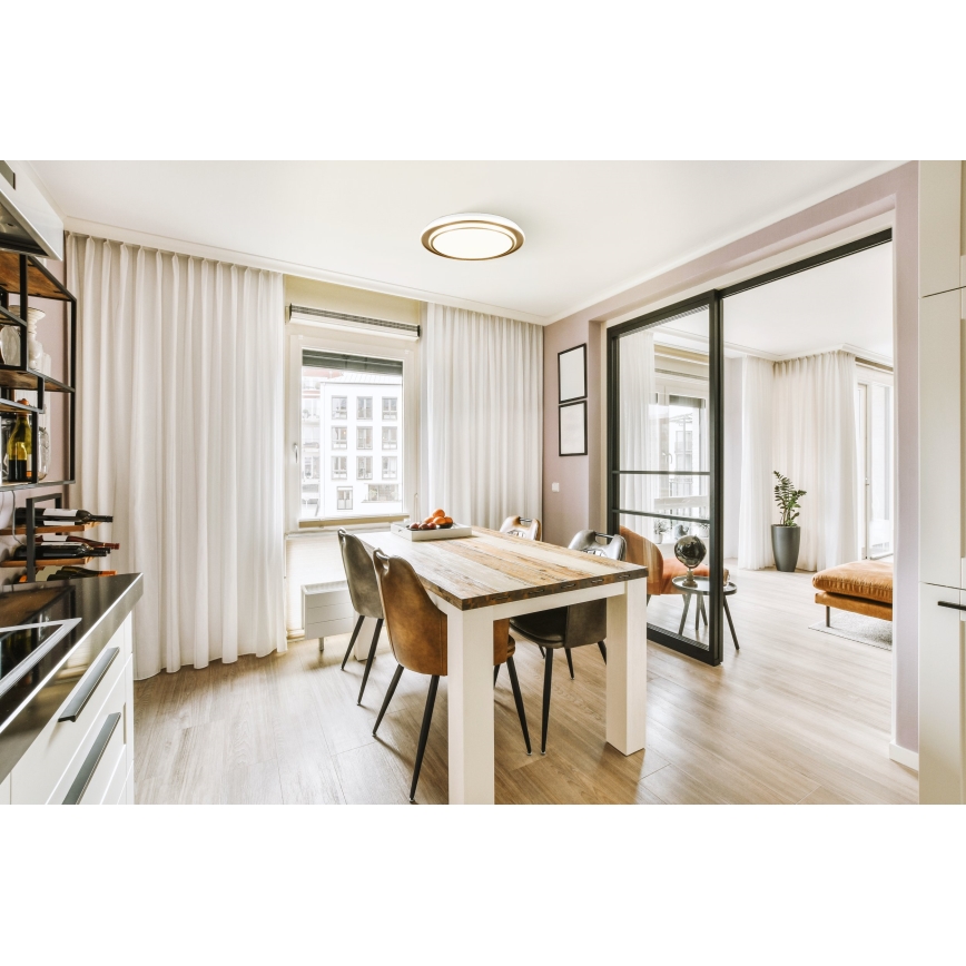 Eglo - LED-loftlampe LED/36W/230V Ø 49 cm guld