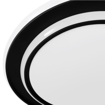 Eglo - LED-loftlampe LED/24W/230V Ø 40 cm sort