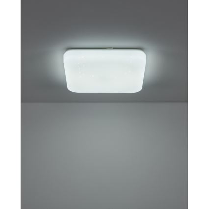 Eglo - LED loftlampe til badeværelse LED/18W/230V 33x33 cm IP44