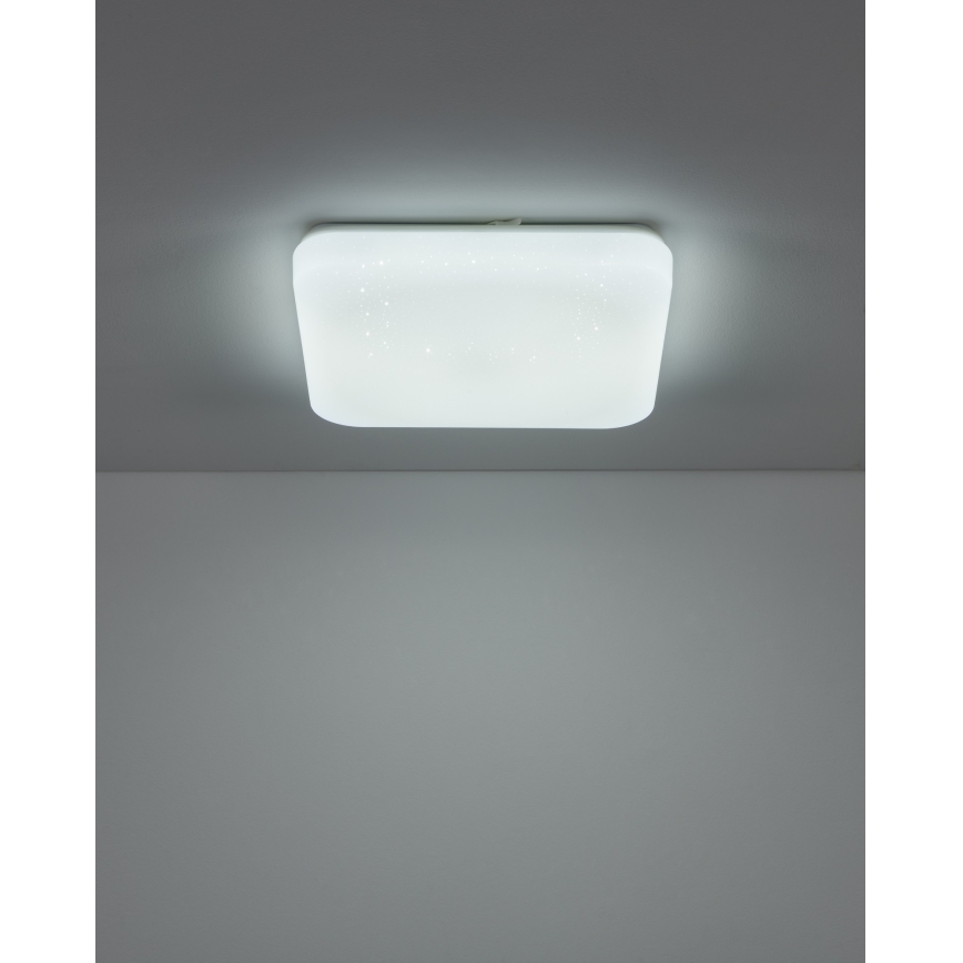 Eglo - LED loftlampe til badeværelse LED/18W/230V 33x33 cm IP44