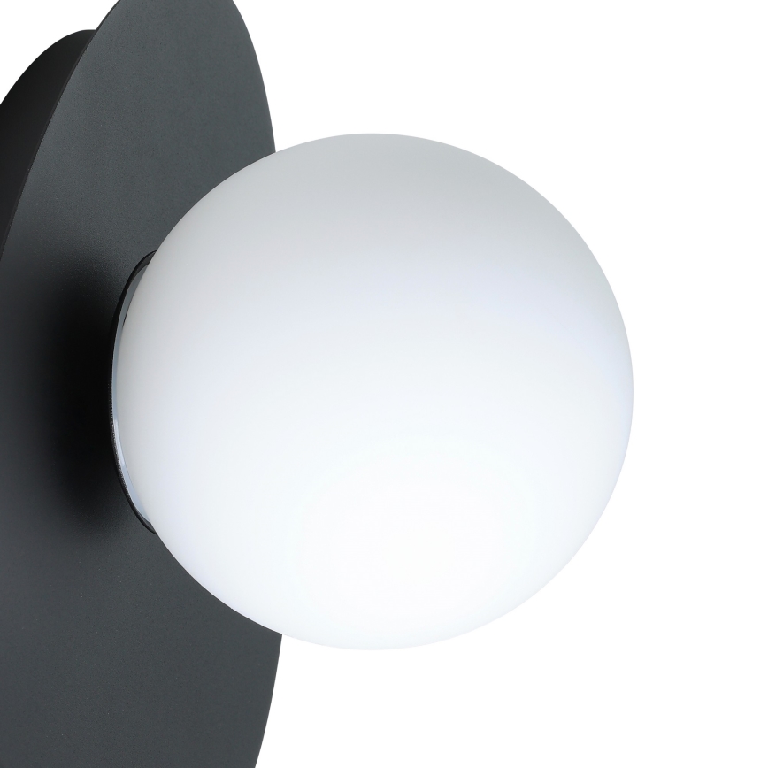 Eglo - LED væglampe til badeværelset 1xG9/4,2W/230V IP44 sort