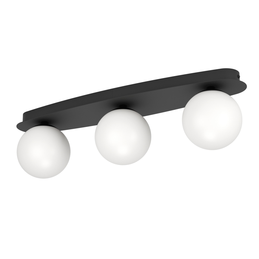 Eglo - LED loftlampe til badeværelse 3xG9/4,2W/230V IP44 sort