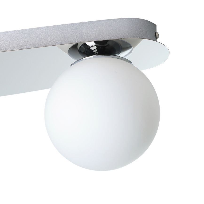 Eglo - LED badeværelsesloftlampe 3xG9/4,2W/230V IP44 blank krom