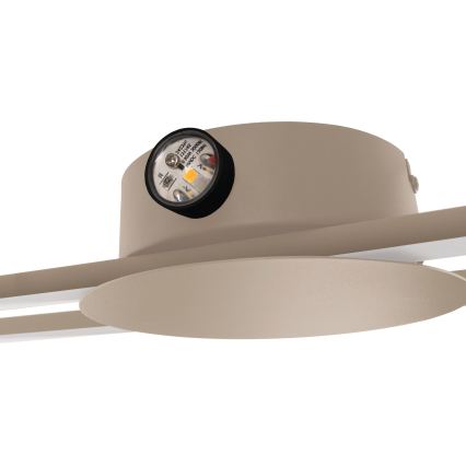 Eglo - LED væglampe LED/20W/230V + LED/0,91W beige