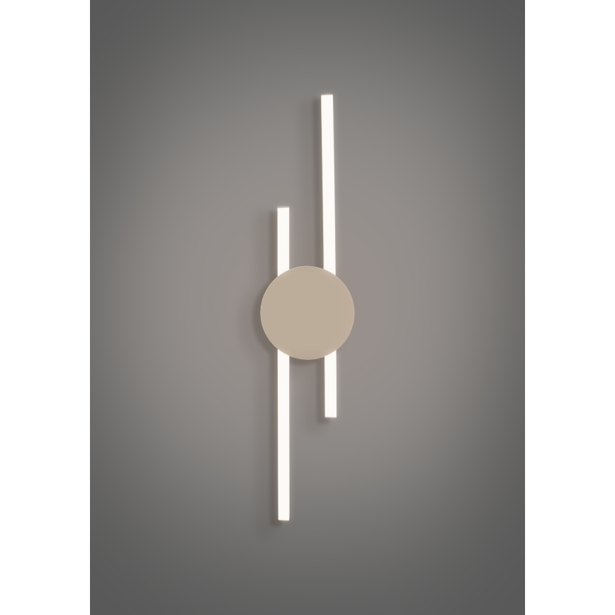 Eglo - LED væglampe LED/20W/230V + LED/0,91W beige