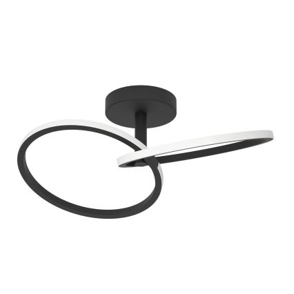 Eglo - LED-loftlampe LED/12W/230V 2700/4000/6500K sort