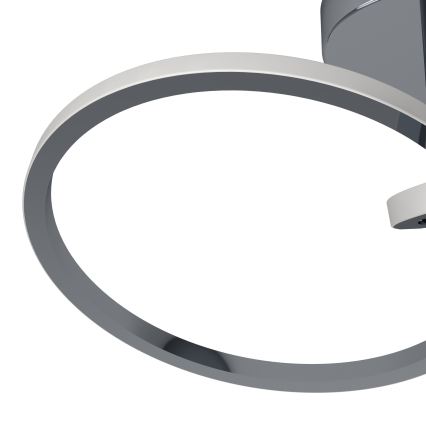 Eglo - LED loftlampe LED/12W/230V 2700/4000/6500K blank krom