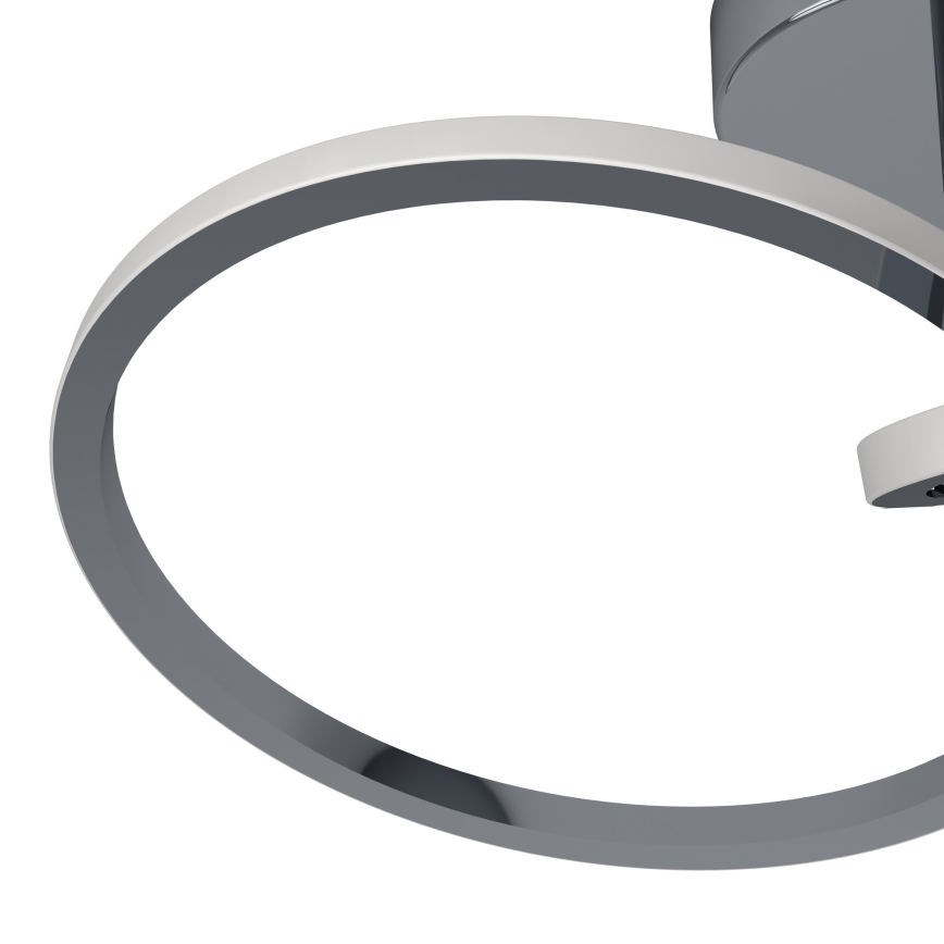 Eglo - LED loftlampe LED/12W/230V 2700/4000/6500K blank krom