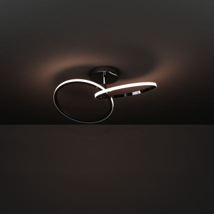 Eglo - LED loftlampe LED/12W/230V 2700/4000/6500K blank krom