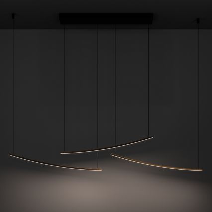 Eglo  - LED dæmpbar lysekrone på wire LED/22W/230V 2700/4000/6500K guld
