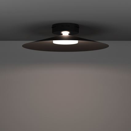 Eglo - LED RGBW dæmpbar loftlampe LED/15,5W/230V 2700-6500K Ø45 cm sort