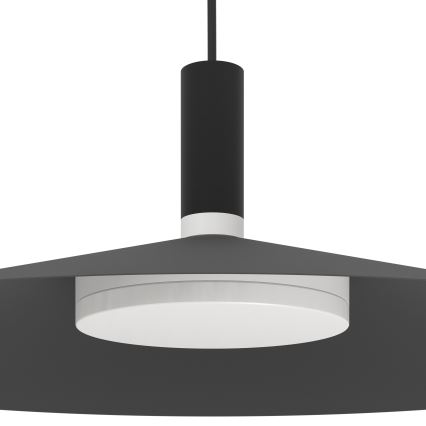 Eglo - LED RGBW dæmpbar pendellampe på wire LED/15,5W/230V 2700-6500K sort