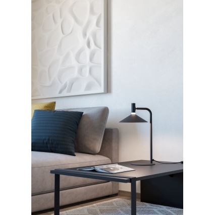 Eglo - LED RGBW Dæmpbar bordlampe LED/7,5W/230V 2700-6500K sort