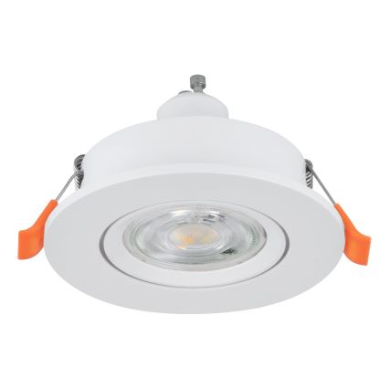 Eglo - LED indbygningsspot 1xGU10/4,5W/230V hvid