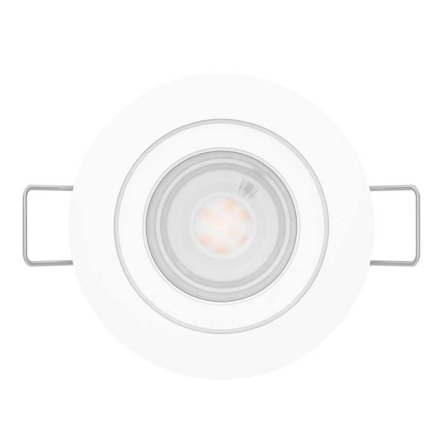 Eglo - LED indbygningsspot til badeværelse 1xGU10/4,5W/230V IP44 hvid