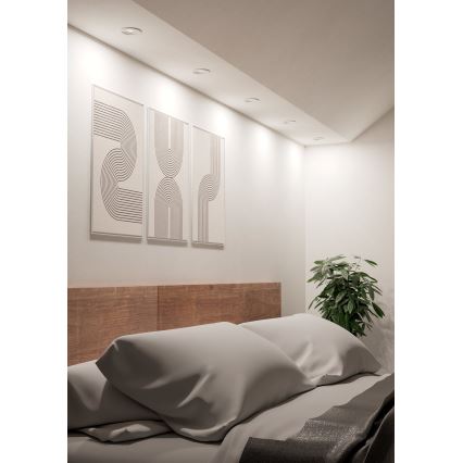 Eglo - LED indbygningsspot LED/4,8W/230V 2700/4000/6500K hvid