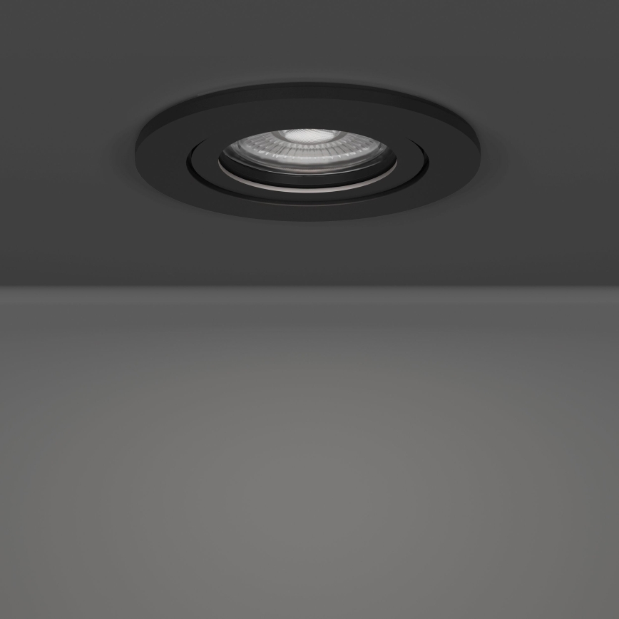 Eglo - Sæt 3x LED-indbygningsspot LED/4,8W/230V 2700/4000/6500K sort