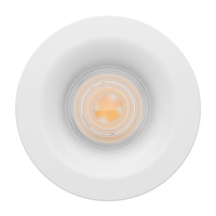 Eglo - LED indbygningsspot til badeværelse LED/4,9W/230V 2700/4000/6500K Ø 8,8 cm IP65 hvid