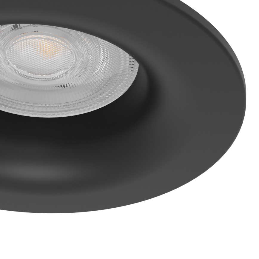 Eglo - LED indbygningsspot til badeværelse LED/4,9W/230V 2700/4000/6500K Ø 8,8 cm IP65 sort