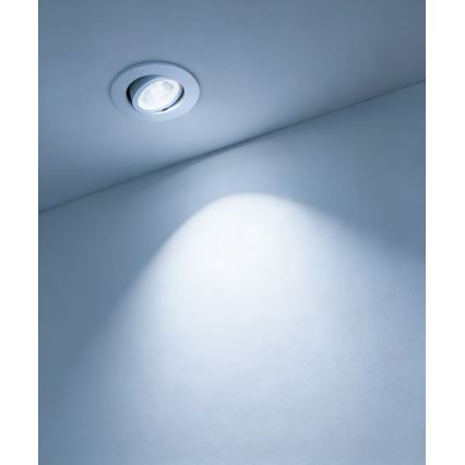Eglo - Sæt med 3 dæmpbare LED RGBW indbygningsspots LED/4,7W/230V 2700-6500K hvid
