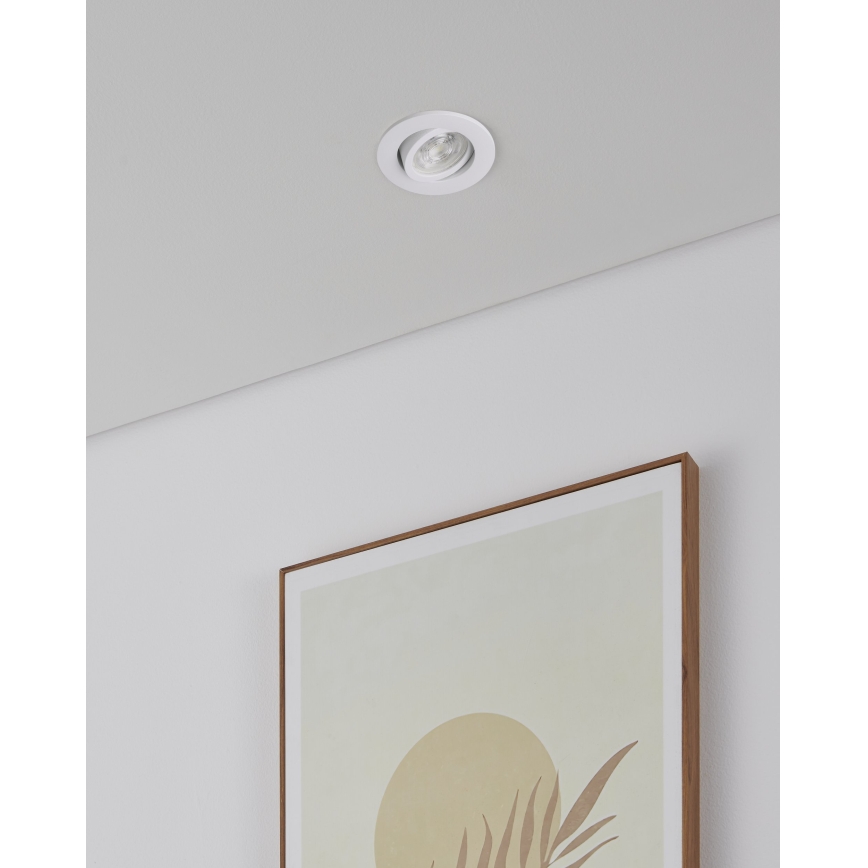 Eglo - Sæt med 3 dæmpbare LED RGBW indbygningsspots LED/4,7W/230V 2700-6500K hvid