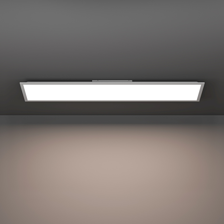 Eglo - LED dæmpbart påbygningspanel LED/33,5W/230V 2700-6500K 120x30 cm hvid + fjernbetjening