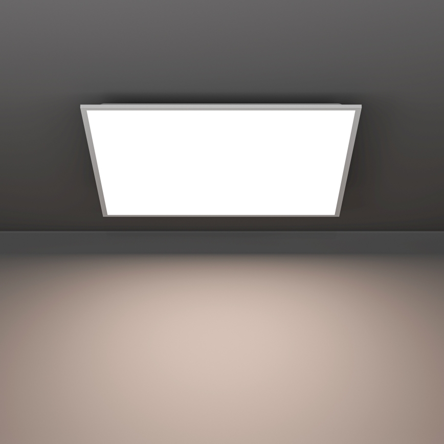 Eglo - Dæmpbart overflademonteret LED-panel LED/33W/230V 2700-6500K 60x60 cm hvid + fjernbetjening