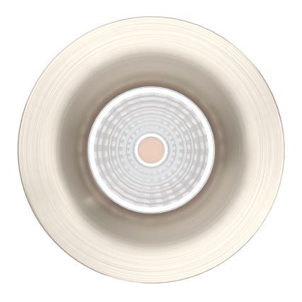 Eglo - Sæt med 3 LED dæmpbare indbygningsspots LED/6,4W/230V Ø 8,8 cm mat krom