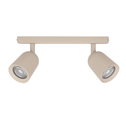 Eglo - Loftspot 2xGU10/10W/230V beige