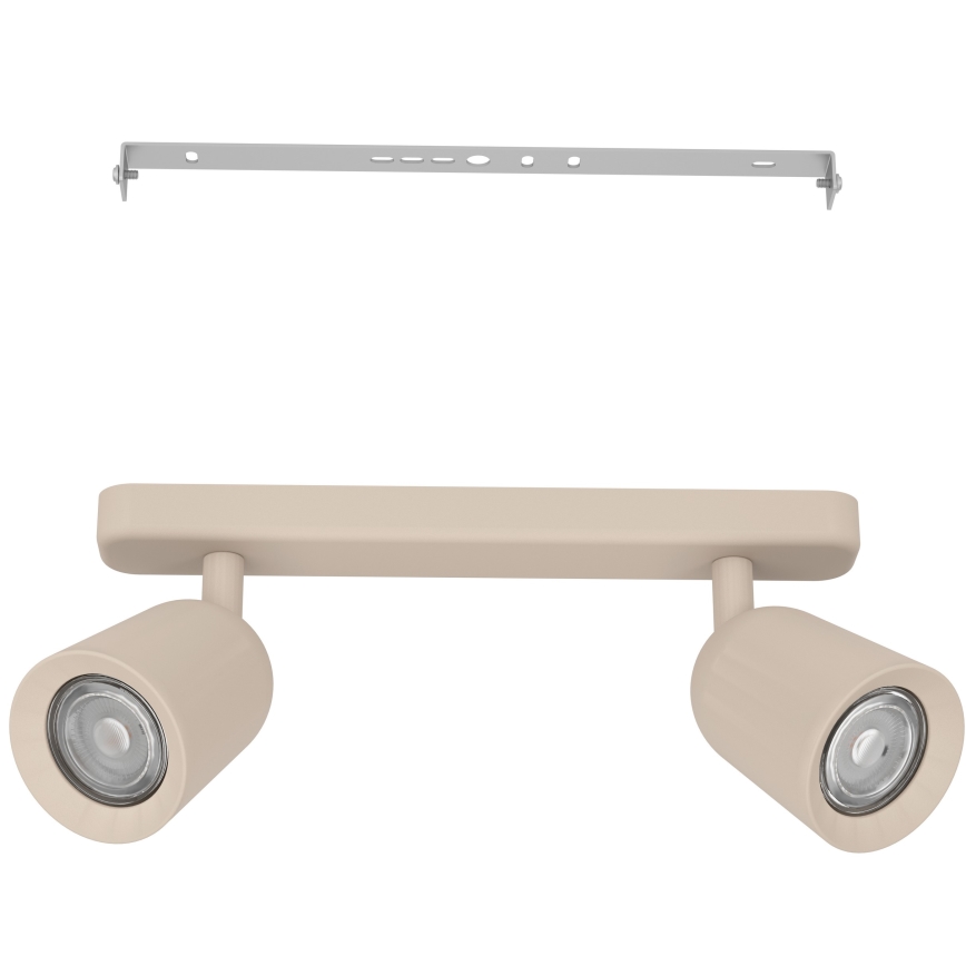 Eglo - Loftspot 2xGU10/10W/230V beige