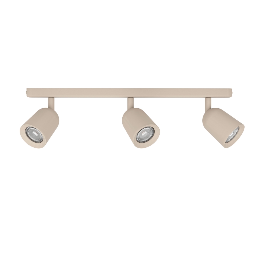Eglo - Spotbelysning 3x GU10/10W/230V beige