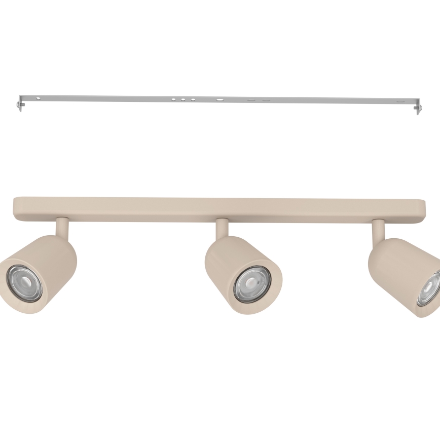 Eglo - Spotbelysning 3x GU10/10W/230V beige