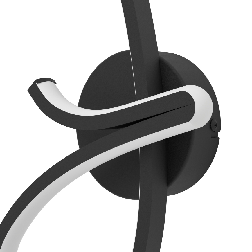 Eglo - LED-væglampe LED/12W/230V 2700/4000/6500K sort