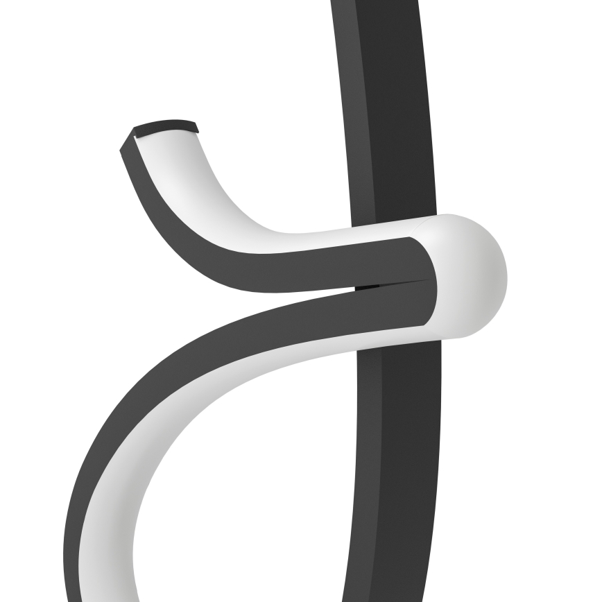 Eglo - LED bordlampe LED/12W/230V 2700/4000/6500K sort