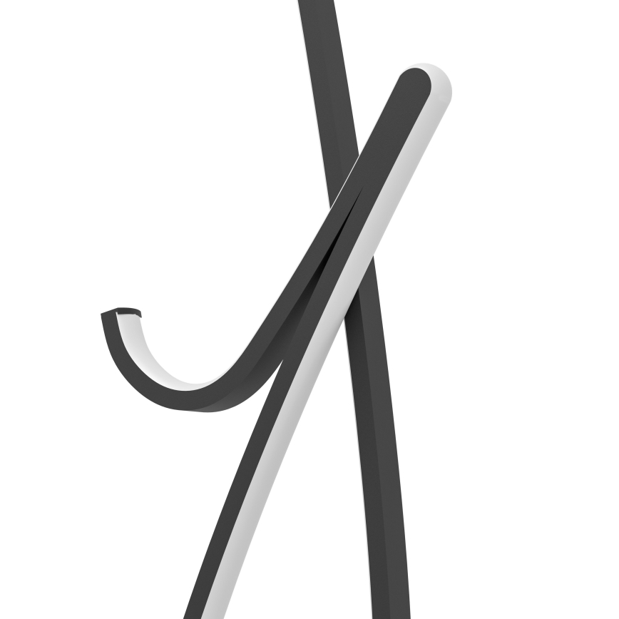 Eglo - LED gulvlampe LED/20W/230V 2700/4000/6500K sort