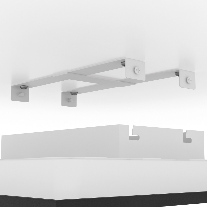 Eglo - LED loftlampe LED/18,8W/230V 2700/4000/6500K 40x40 cm sort