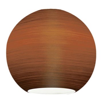 EGLO 90251 - Reserveglas til pendel, bordlampe, loftlampe og spotlampe MY CHOICE E14 diameter 9 cm brun tørret