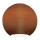 EGLO 90251 - Reserveglas til pendel, bordlampe, loftlampe og spotlampe MY CHOICE E14 diameter 9 cm brun tørret