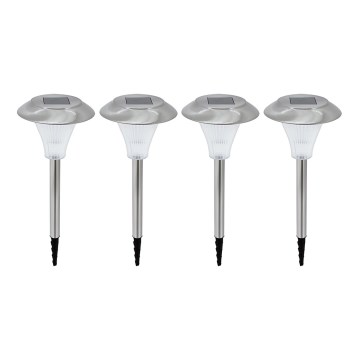 EGLO 90636 - SÆT MED 4 Solcellelamper 4xLED/0,06W IP44