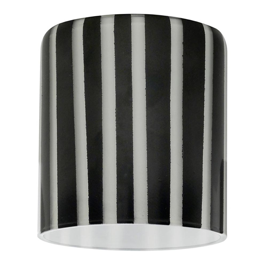 Eglo 90858 - Lampeskærm til pendel, bordlampe, loftlampe og spotlampe MY CHOICE E14 diameter 7 cm sort og hvid