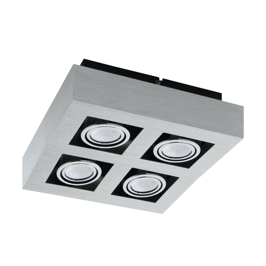 Eglo - LED spotlampe 4xGU10-LED/5W/230V