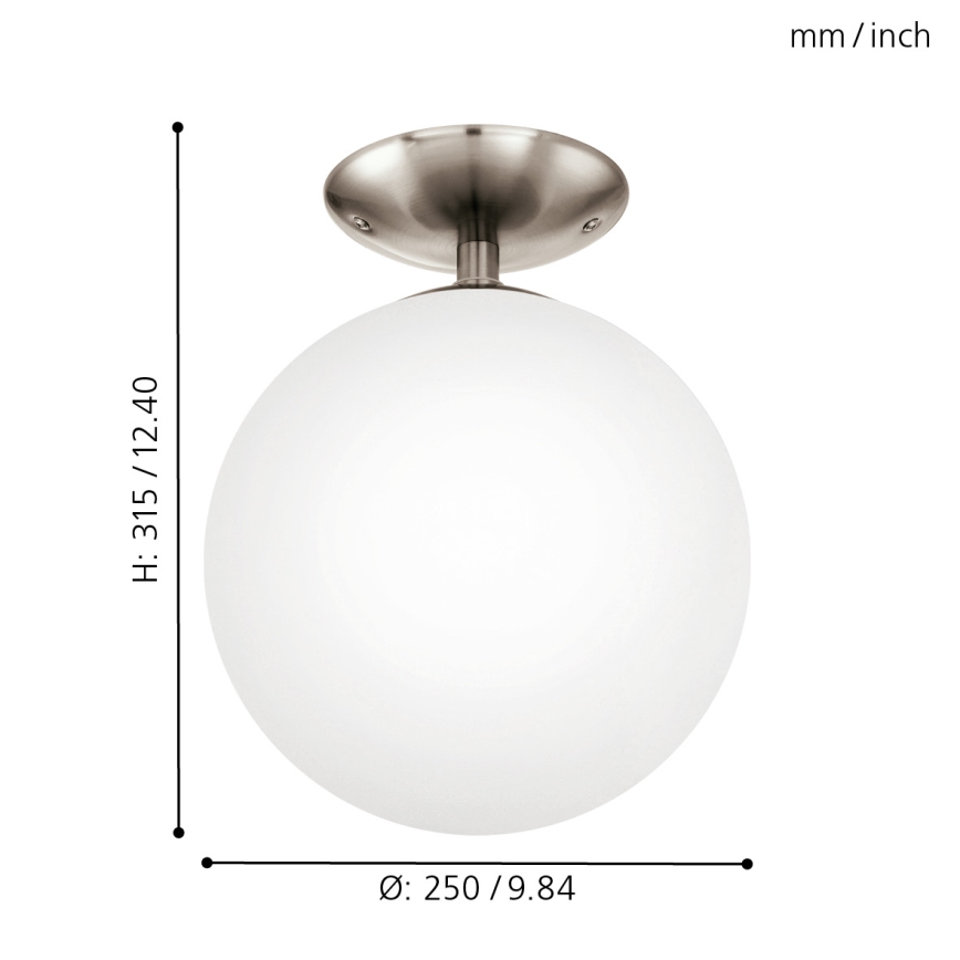 EGLO - Loftlampe 1xE27/60W diameter 25 cm
